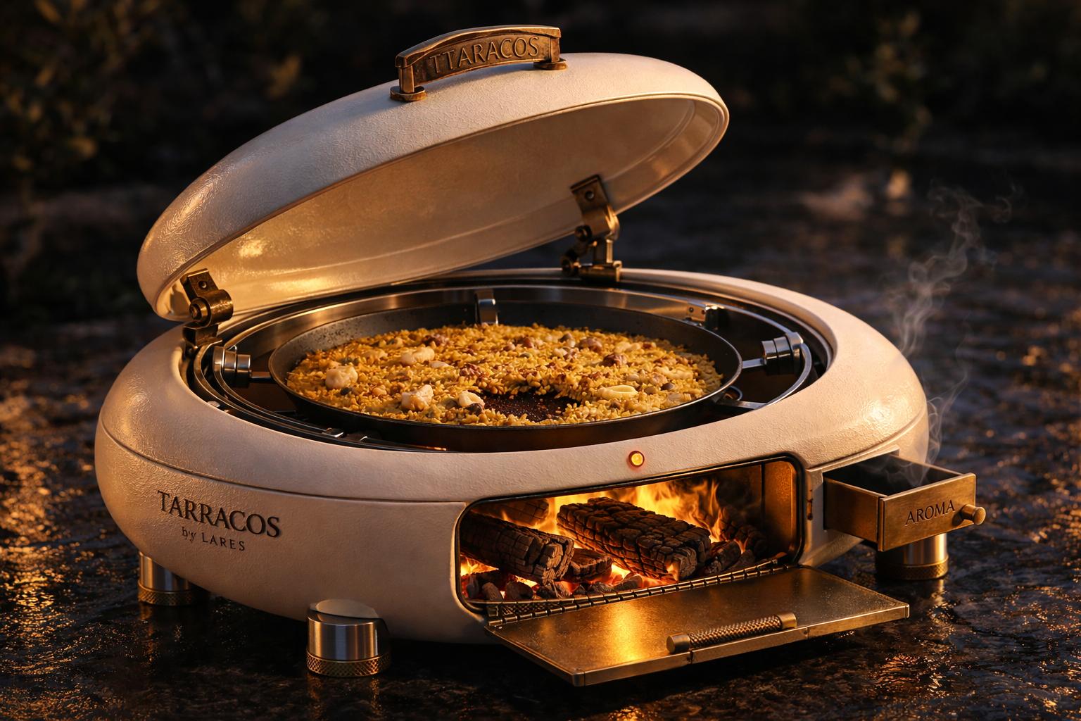 TARRACOS paellero de leña premium